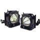 PANASONIC PT-DW730ULK (Dual Lamp) Original Inside Projector Lamp - Replaces ET-LAD60W / ET-LAD60AW