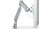 Humanscale Silver w Grey Trim M8 Monitor Arm (Manufacturer's SKU: M8CS1S)