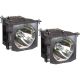 ET-LAD7700W Projector Lamp for PANASONIC PT-D7700 (Dual Lamp)