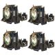 PANASONIC PT-D10000E Original Inside Projector Lamp - Replaces ET-LAD10000F