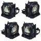 PANASONIC PT-D12000E Original Inside Projector Lamp - Replaces ET-LAD12KF