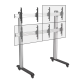 WaceboVWM1X3FW Modular trolley for 1x3 Video Wall