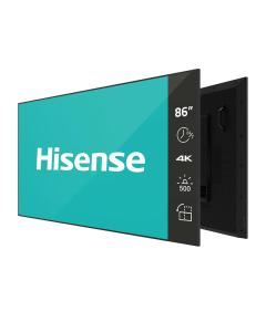 Hisense 86DM66D - 86" 4K UHD IPS Digital Signage Display - 24/7 Operation 