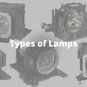 types of projector lamps
